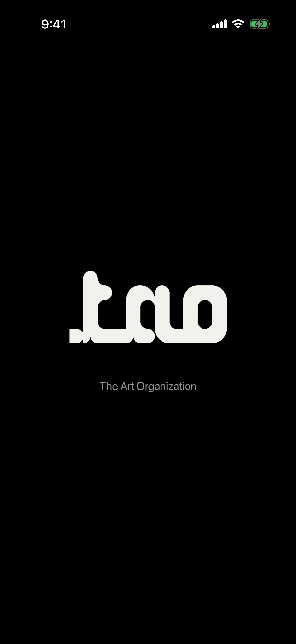 The TAO app opening: the TAO mark, The Art Organization